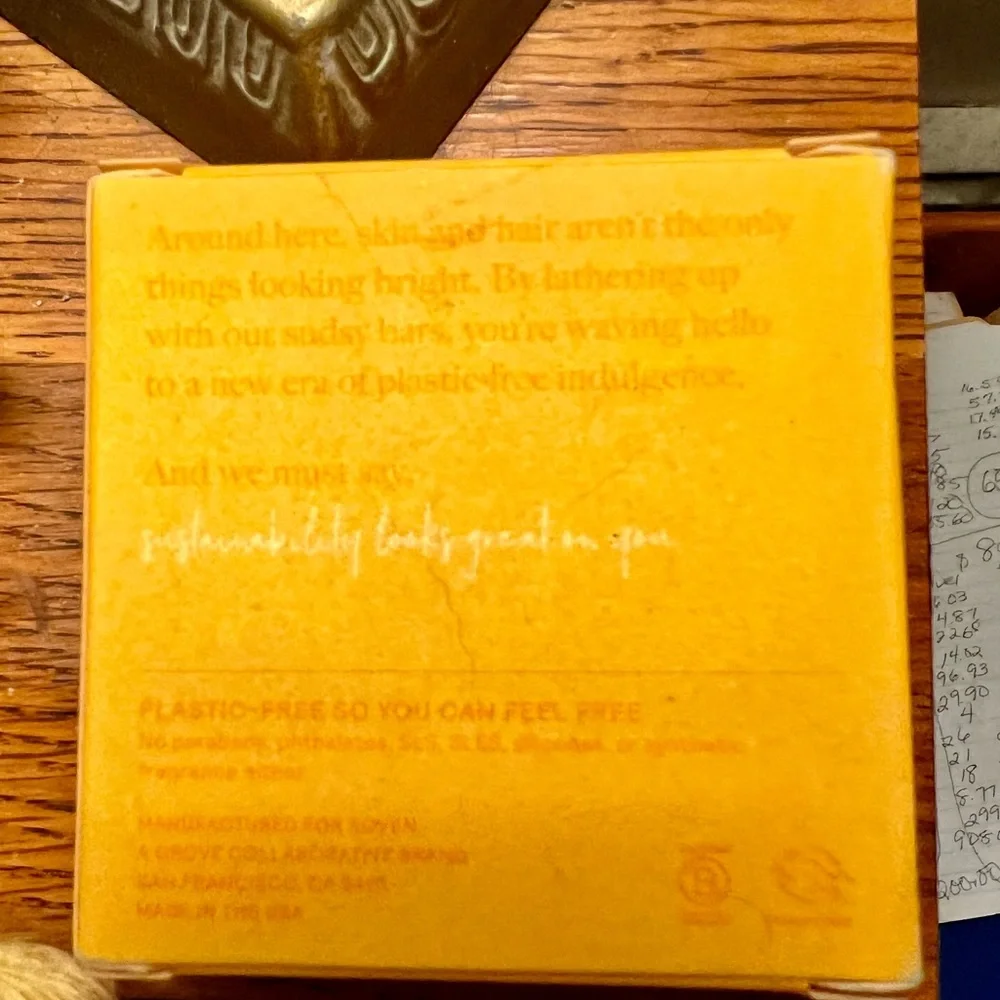 Peach Volumizing Conditioner Bar